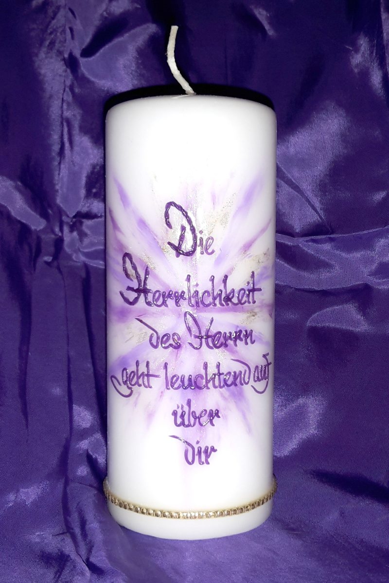 Weihnachtskerze1