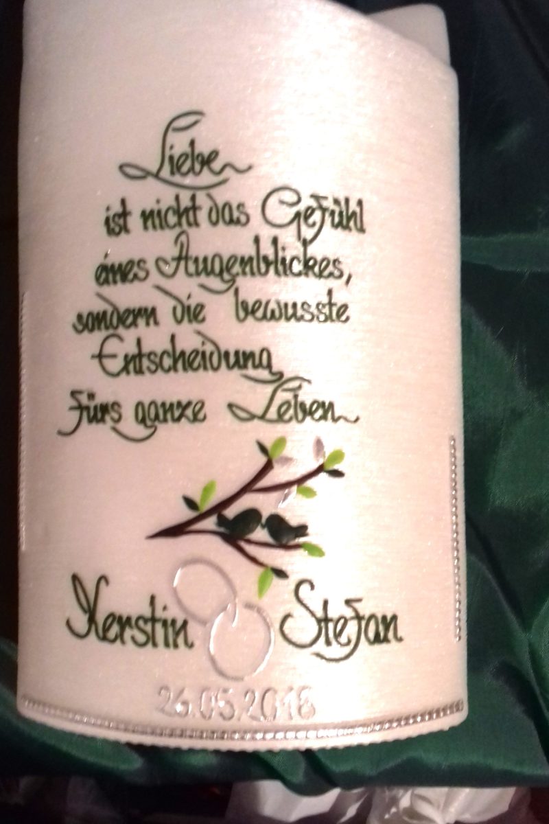Hochzeitskerze24
