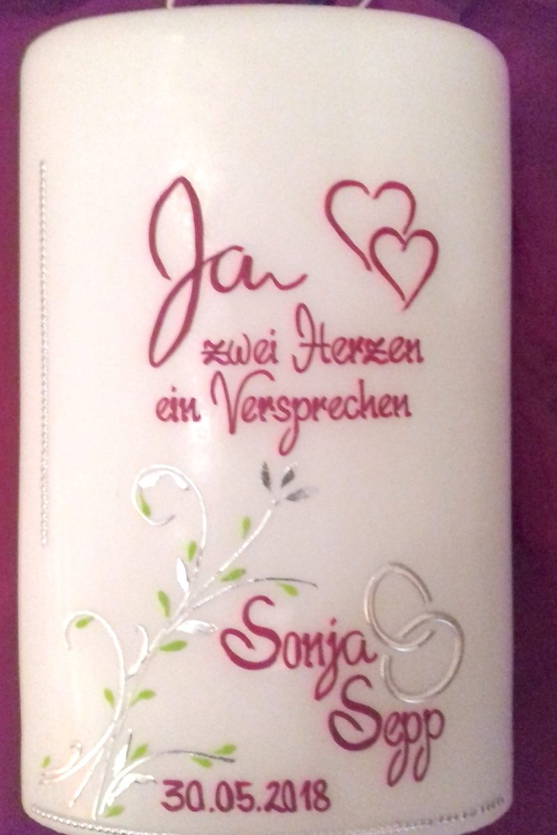 Hochzeitskerze23