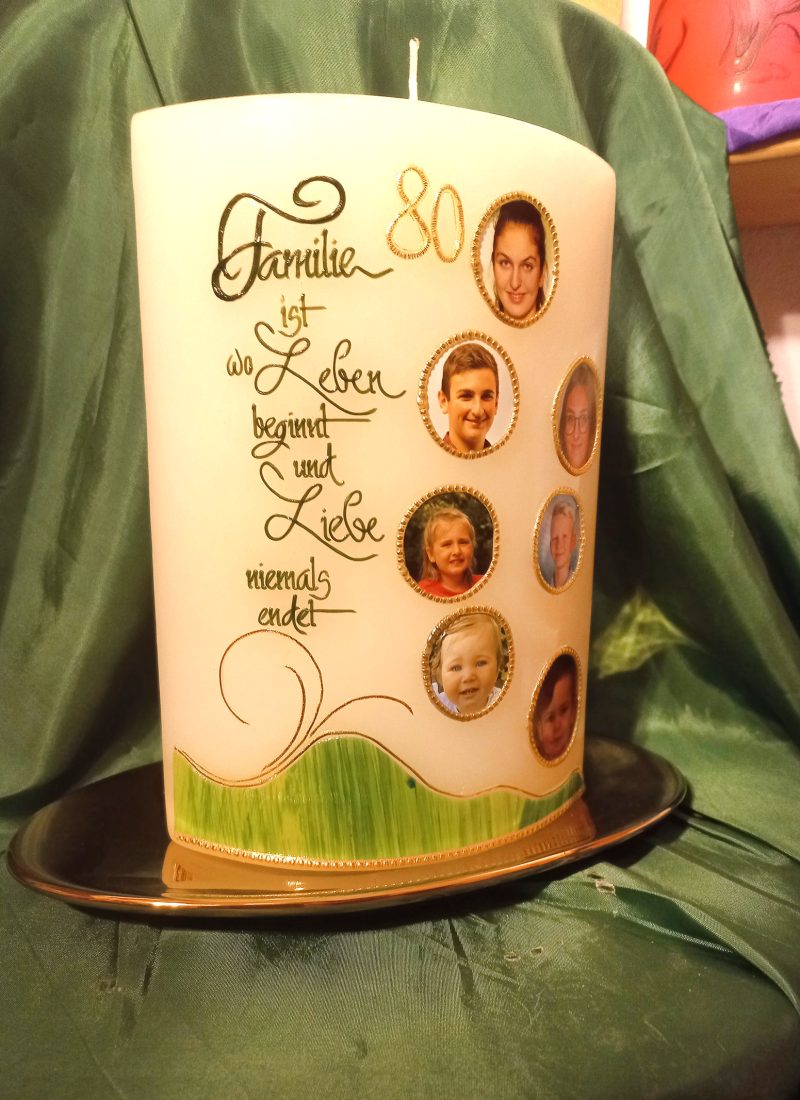 Familienkerze