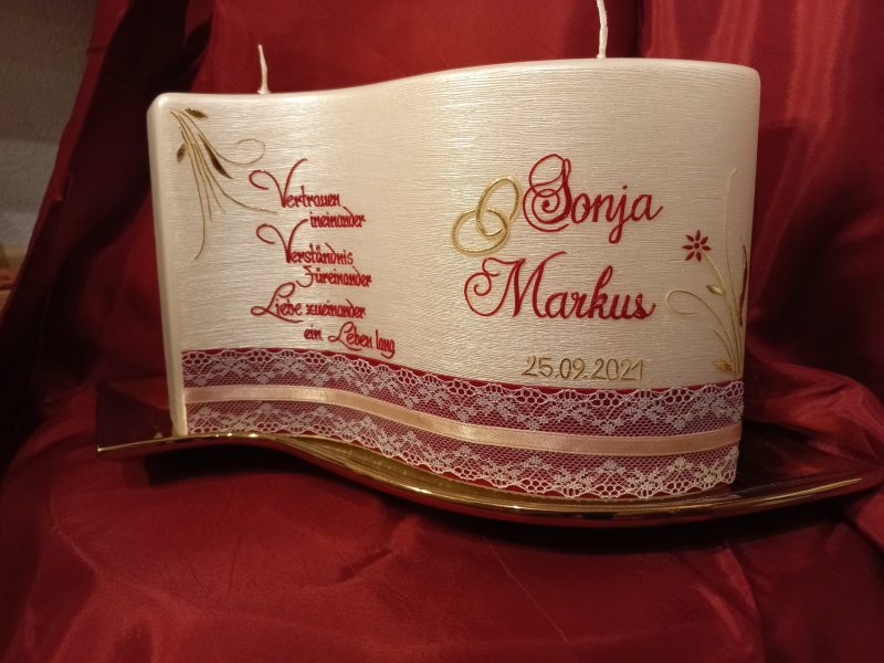 Hochzeitskerze57