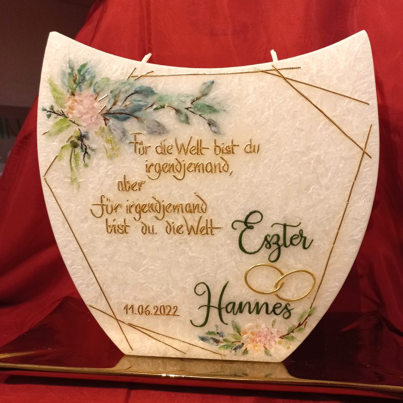 Hochzeitskerze60