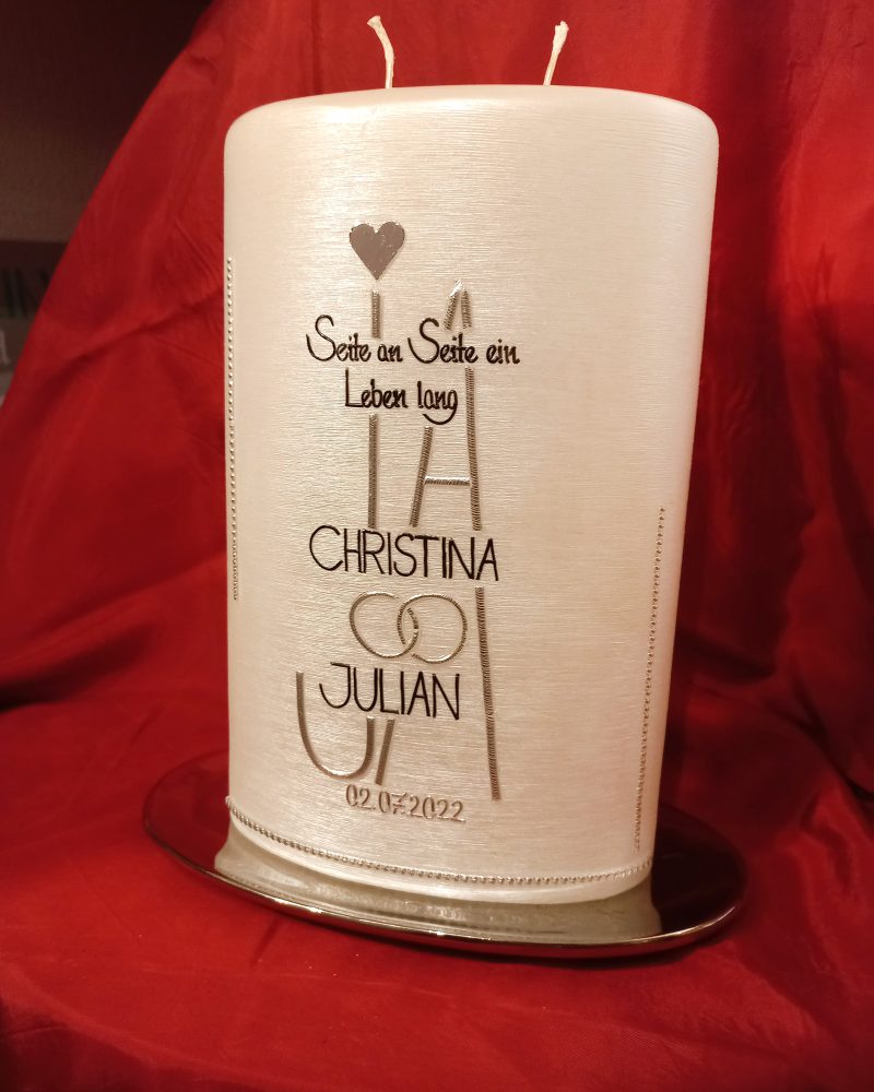 Hochzeitskerze63