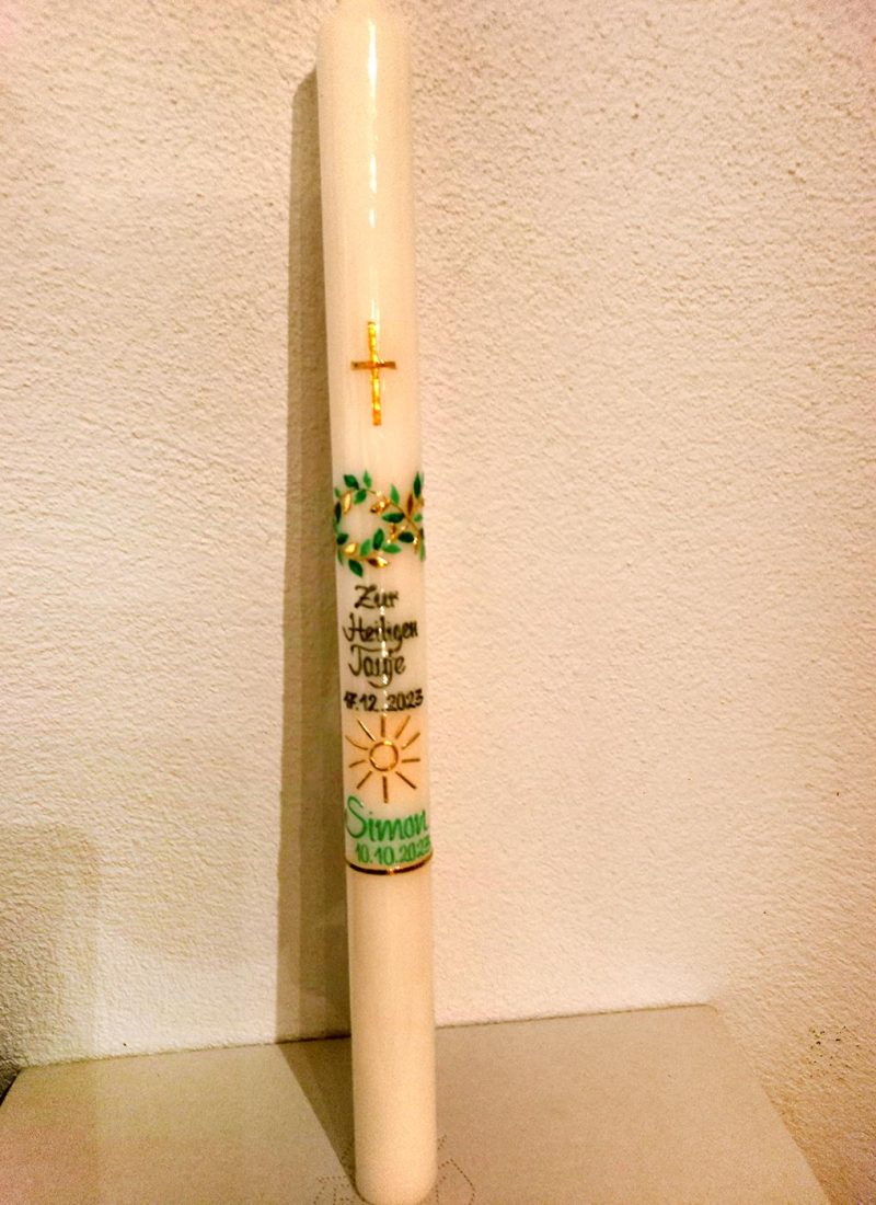 Taufkerze 67
