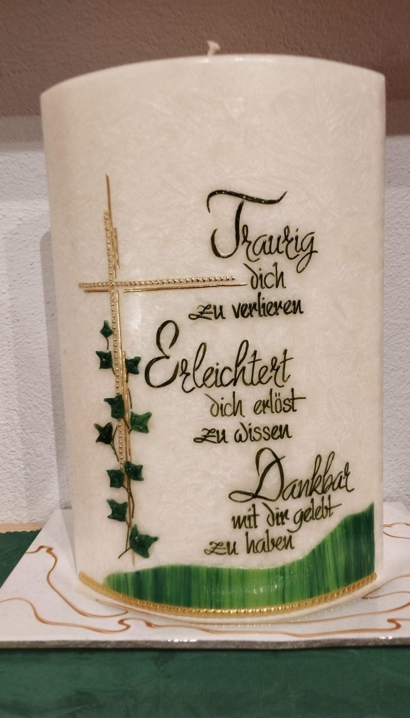 Trauerkerze 46