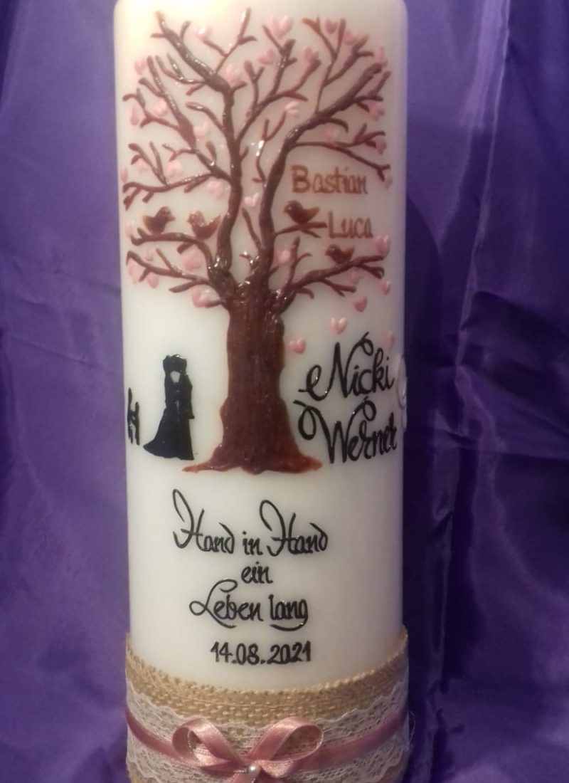 Hochzeitskerze56