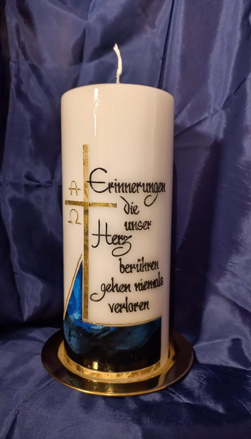 Trauerkerze 35