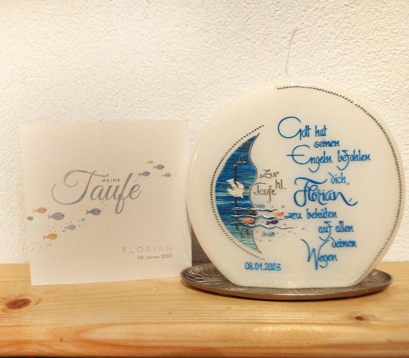 Taufe-Tischkerze15