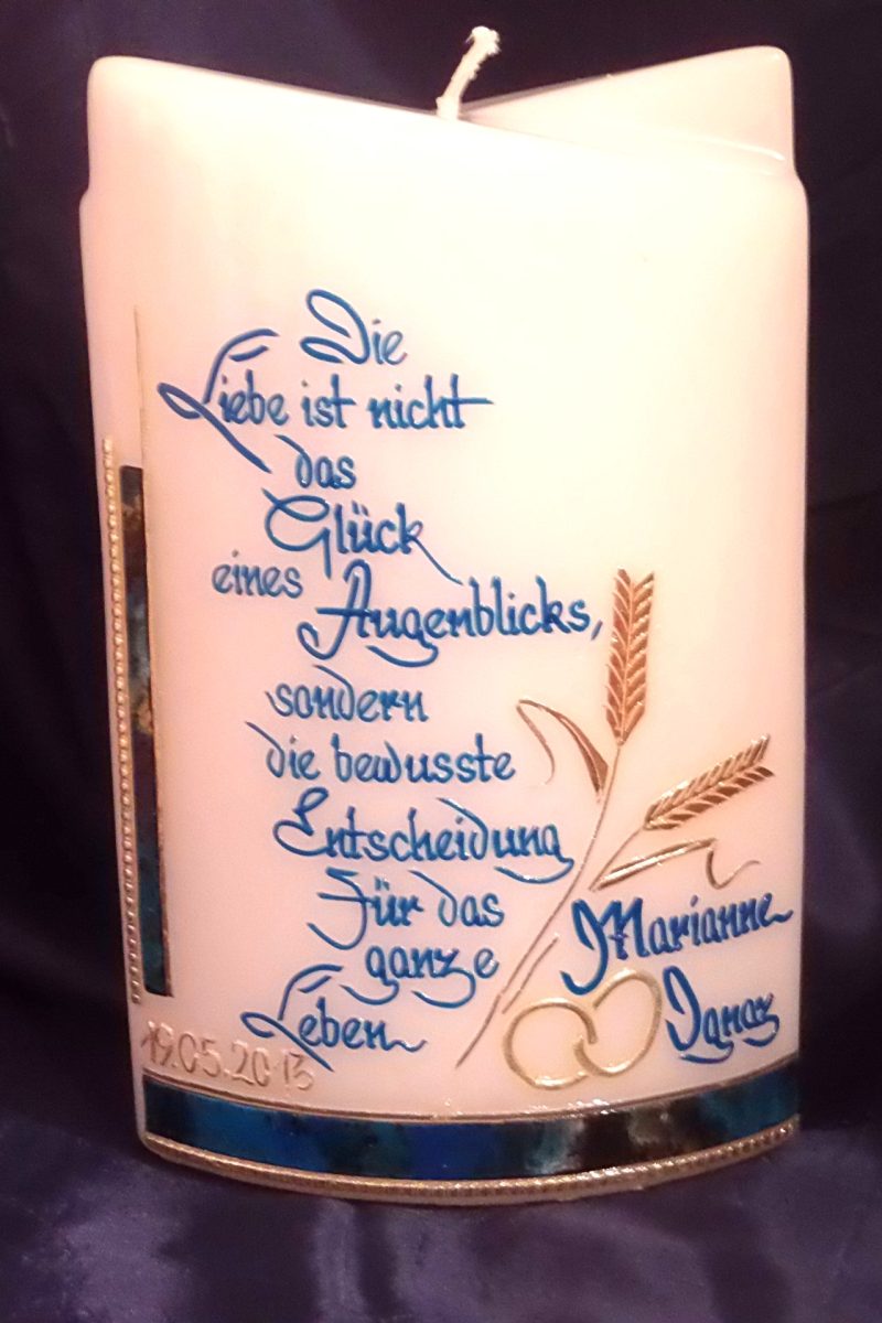Hochzeitskerze8